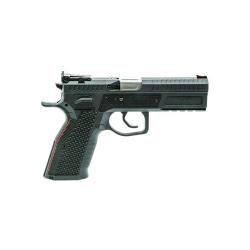 Pistolet Phoenix Redback Gen 2 Acier/Acier Noir Fibre optique rouge