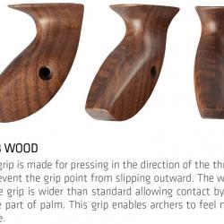 WIAWIS - Grip BOIS DROITIER (RH) CTK III