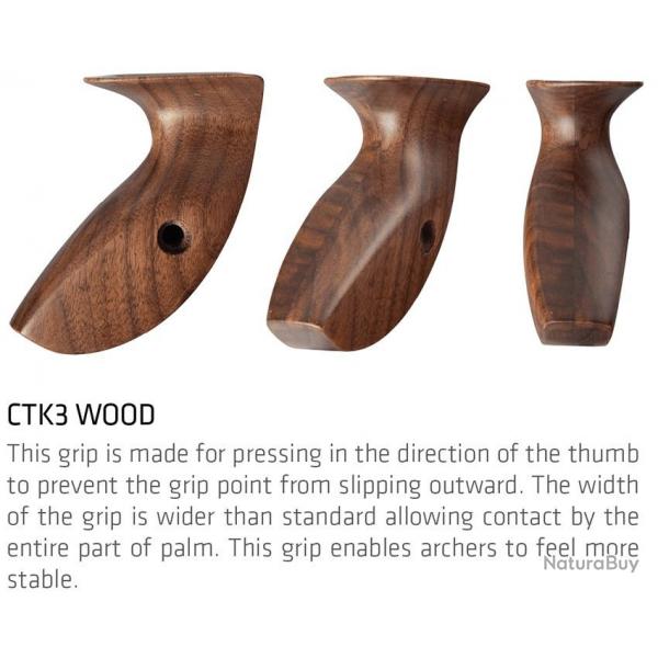 WIAWIS - Grip BOIS GAUCHER (LH) CTK III