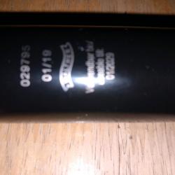 Cartouche d'air Acier pour carabine Walther LG300-LG400-AR20