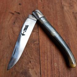 Joli Couteau LAGUIOLE AVERONNAIS  PARAPLUIE À L ÉPREUVE Manche en Corne