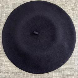 Tarte militaire Laulhère  en laine - Armée - Troupes Alpines - bleu foncé - Taille 52 - Neuf