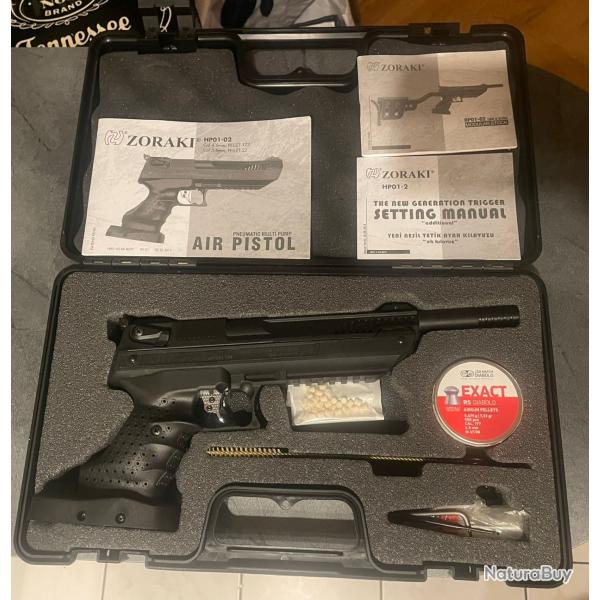 ZORAKI HP01-2 ULTRA 4.5MM droitier + CROSSE amovible