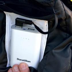 Gilet chauffant fibre polyester et carbone camo CE taille 2XL