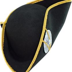 Chapeau maçonnique Tricorne R.E.R. Tour de tête 61 cm
