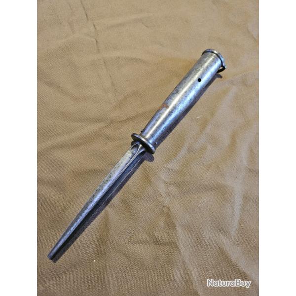 Fer de lance douille cavalerie modle 1890 WW1 Chatellerault
