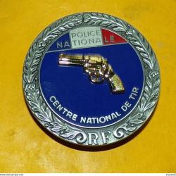 POLICE NATIONALE , CENTRE NATIONAL DE TIR ,REPUBLIQUE FRANCAISE , ECHELON OR&nbsp;, FABRICANT BOUSSEMART