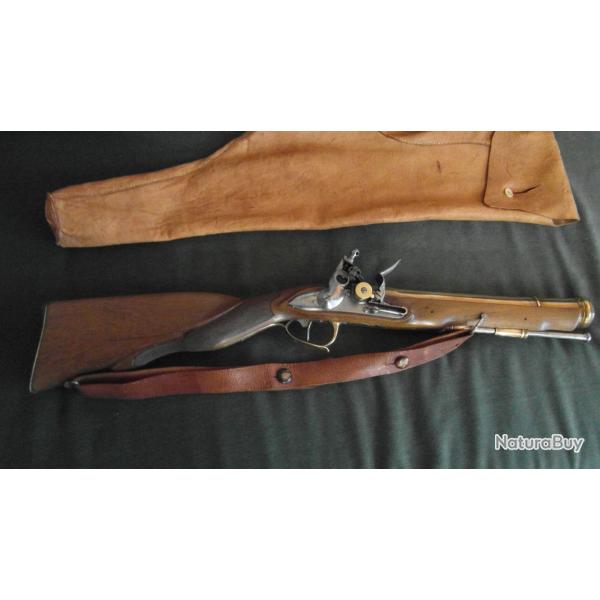 Important tromblon de chasse  silex vers 1820