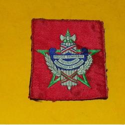 POLICE Générale Protectorat Français au MAROC en tissu , FABRICANT SANS , TRES BON ETAT VOIR PHOTOS 