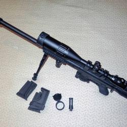 Carabine Pallas complète avec accessoires.