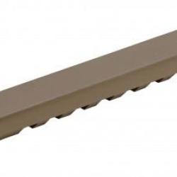 KIT DE 2 RAILS PICATINNY 7 SLOTS TAN G608 - SLV36C