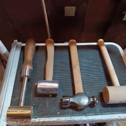Lot marteau maillet armurier carrossier