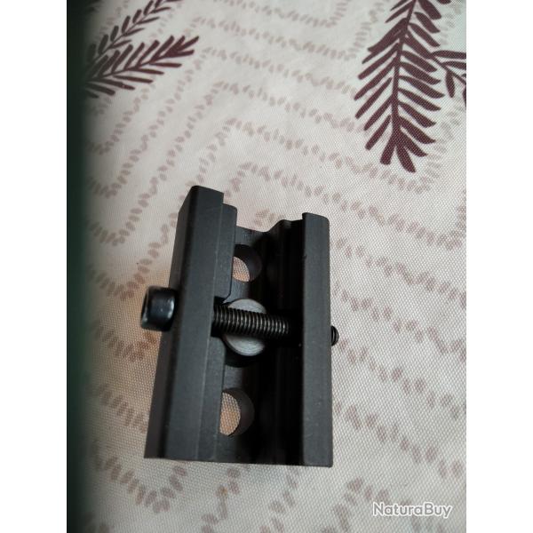 Vend support pour bipied pour rail de 21 etat neuf