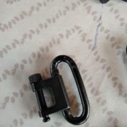 Vend 4 grenadières pour sangle de 25 mm