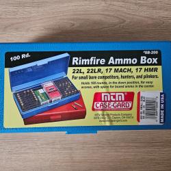 Boite pour munitions 22lr MTM Case-Gard SB-200