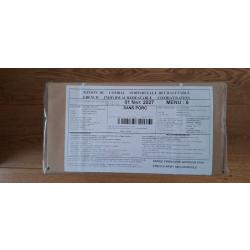 RICR 24h - Ration de Combat Individuelle Rechauffable - Ration armée francaise menu 6