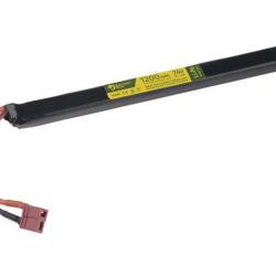 LiPo 7.4 V 1200mAh 20/40C Batterie - Under AK Dust Cover - T-Connect (Deans)