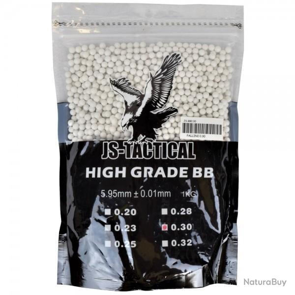 AIRSOFT 6mm BB PELLETS WHITE 0.30g - 1Kg B