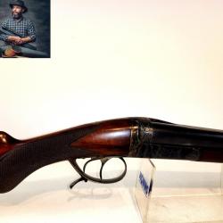 (2876) Fusil De Chasse Juxtaposé Manufrance Ideal 334 Cal.12/70 - OCCASION