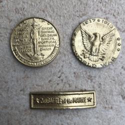 insert 1917/1918 pour Plaquette COLT 45 1911 A1 US USA ww1 ww2