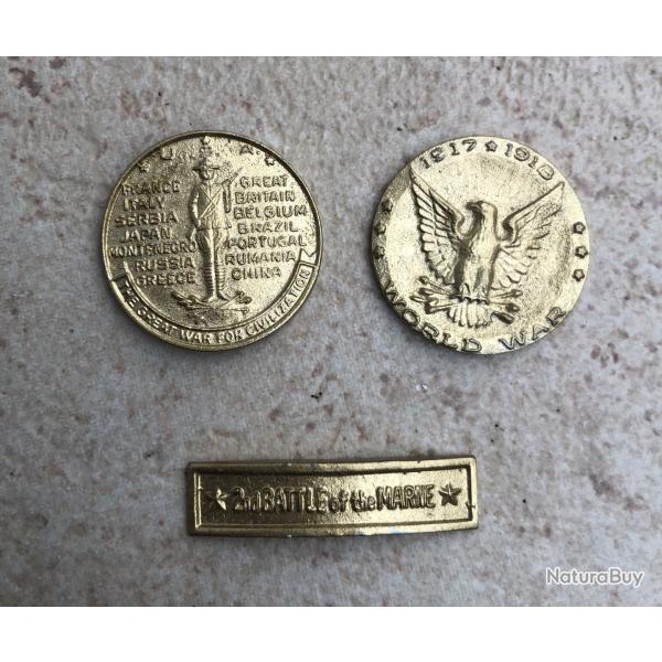 insert 1917/1918 pour Plaquette COLT 45 1911 A1 US USA ww1 ww2