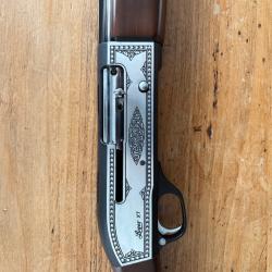 Fusil semi-auto Luger XT canon huglu 71cm 12/76