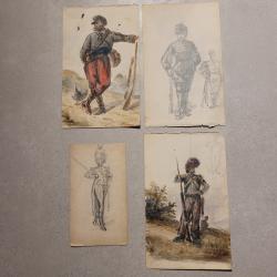 AQUARELLES MILITAIRES