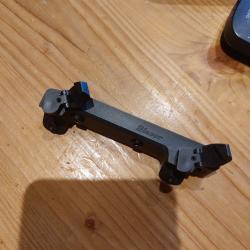 Montage blaser swarovski khales a rail