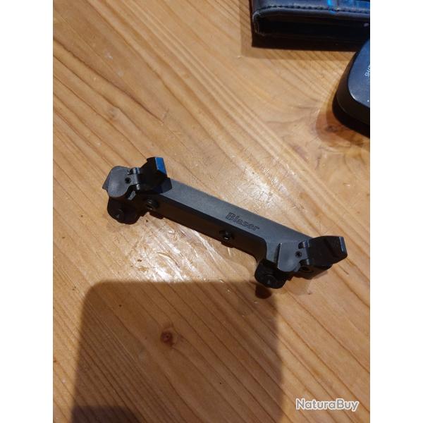 Montage blaser swarovski khales a rail