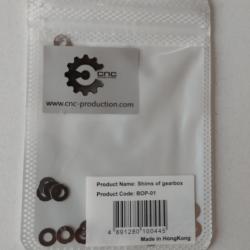 Kit rondelles de calage CNC Production