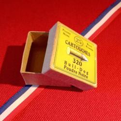 Boîte buldog  320 carton vide.recontruite  ,rembordee, façon  ancienne .Pour coffret ou vitrine