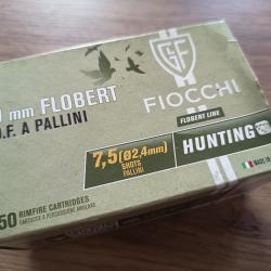 Cartouche Flobert Fiocchi 9mm