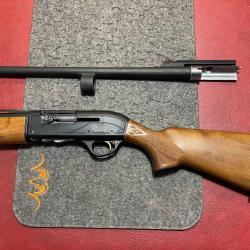FUSIL SEMI-AUTO HATSAN ESCORT SLUG COMBO BOIS CAL.12 GAUCHER canon 61 + canon 71