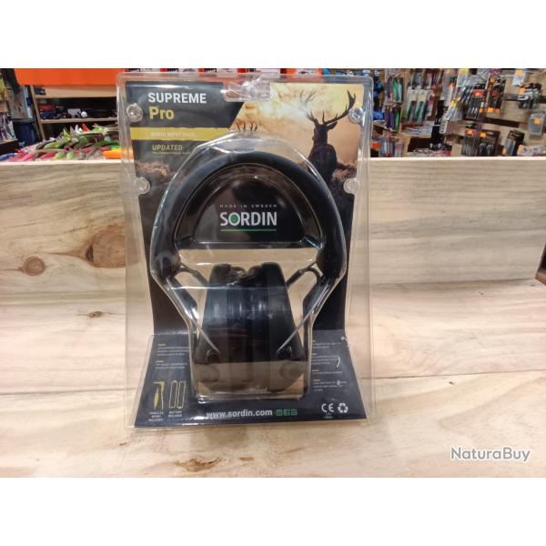 Casque Actif Sordine Suprme Pro Vert MSA