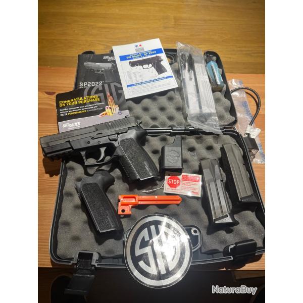SIG SAUER SP2022 9X19 + ACCESSOIRES REF 7216MI