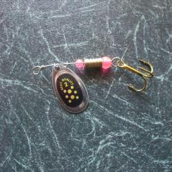 Lot de 10 cuillères taille N° 2 pour truites, perches, sandre, brochet ...