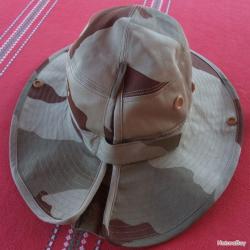 Chapeau de brousse ou bob finition camouflage