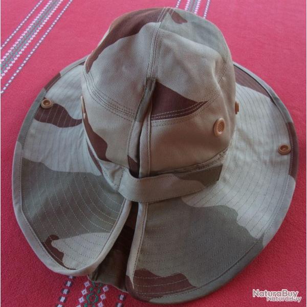 Chapeau de brousse ou bob finition camouflage