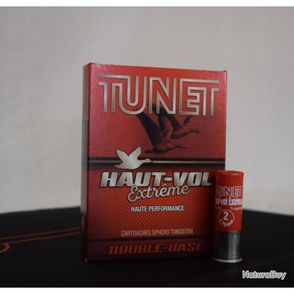 Wahoo lisse ! - Cartouches TUNET HAUT VOL EXTREME, Calibre 12, 53gr, plomb 2 x1 boite