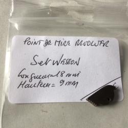 VENDU PAR LE-CUIRASSIER VISÉE À CLAVETTE  DE REVOLVER SMITH ET WESSON ET DIVERS