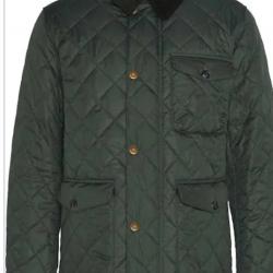 BARBOUR Hornby quilted jacket sage