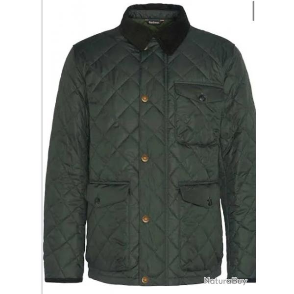 BARBOUR Hornby quilted jacket sage