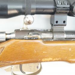 carabine MANU ARM monocoup 22LR +lunette pour enchère 1 sans prix de réserve  OP24L2