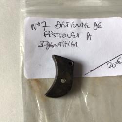 VENDU PAR LE-CUIRASSIER N° 7 DETENTE DE PISTOLET À IDENTIFIER TYPE 6,35/7,65 MM