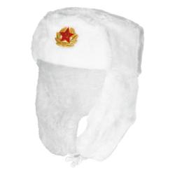 Chapka Blanche URSS - Style Russe