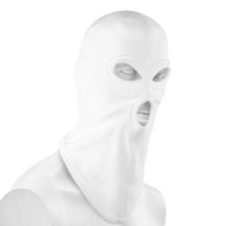 Cagoule Blanche 3 trous Coton Mil-Tec