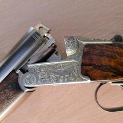 Superbe drilling merkel calibre 20/76 et 8/57jrs