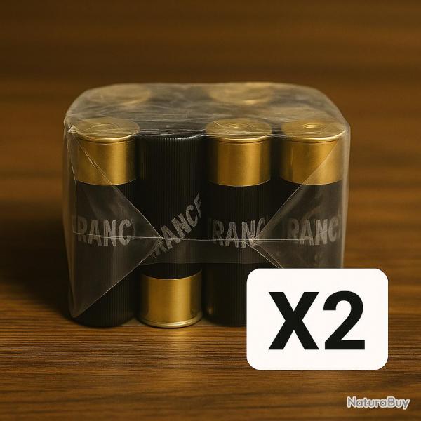 Wahoo lisse ! - Cartouches Mary Arm Dragonne Chevrotine 4/0 - Cal.12 36gr BJ - Bote de 50