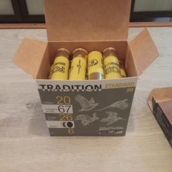 Cartouche calibre 20