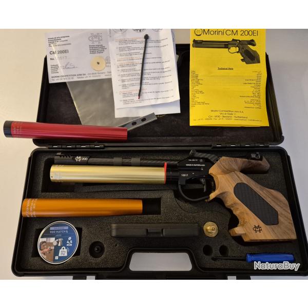 Pistolet MORINI CM 200 EI